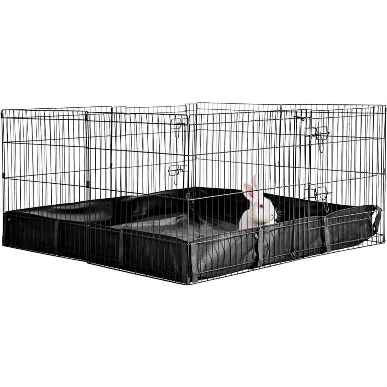 Aivituvin Portable Pet Playpenes Small Pet Playpen with Floor AIR71 - Pet Supplies online store
