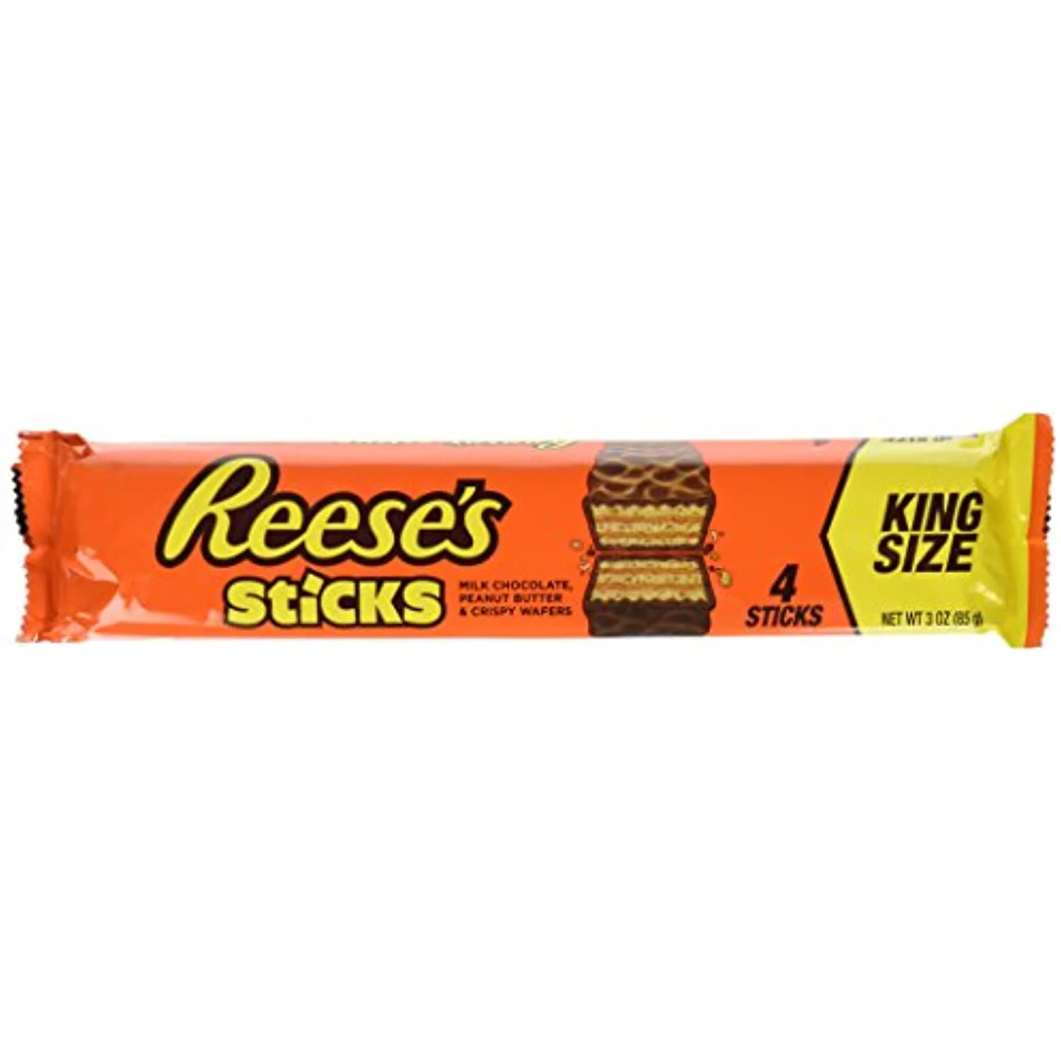 Reeses Peanut Butter Candy Sticks, King Size (Pack Of 24)