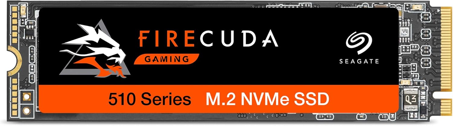 Seagate FireCuda HDD 8TB Internal Hard Drive HDD - 3.5 Inch CMR SATA 6Gb/s 7200RPM 256MB Cache 300TB/year with Rescue Services (ST8000DX001)
