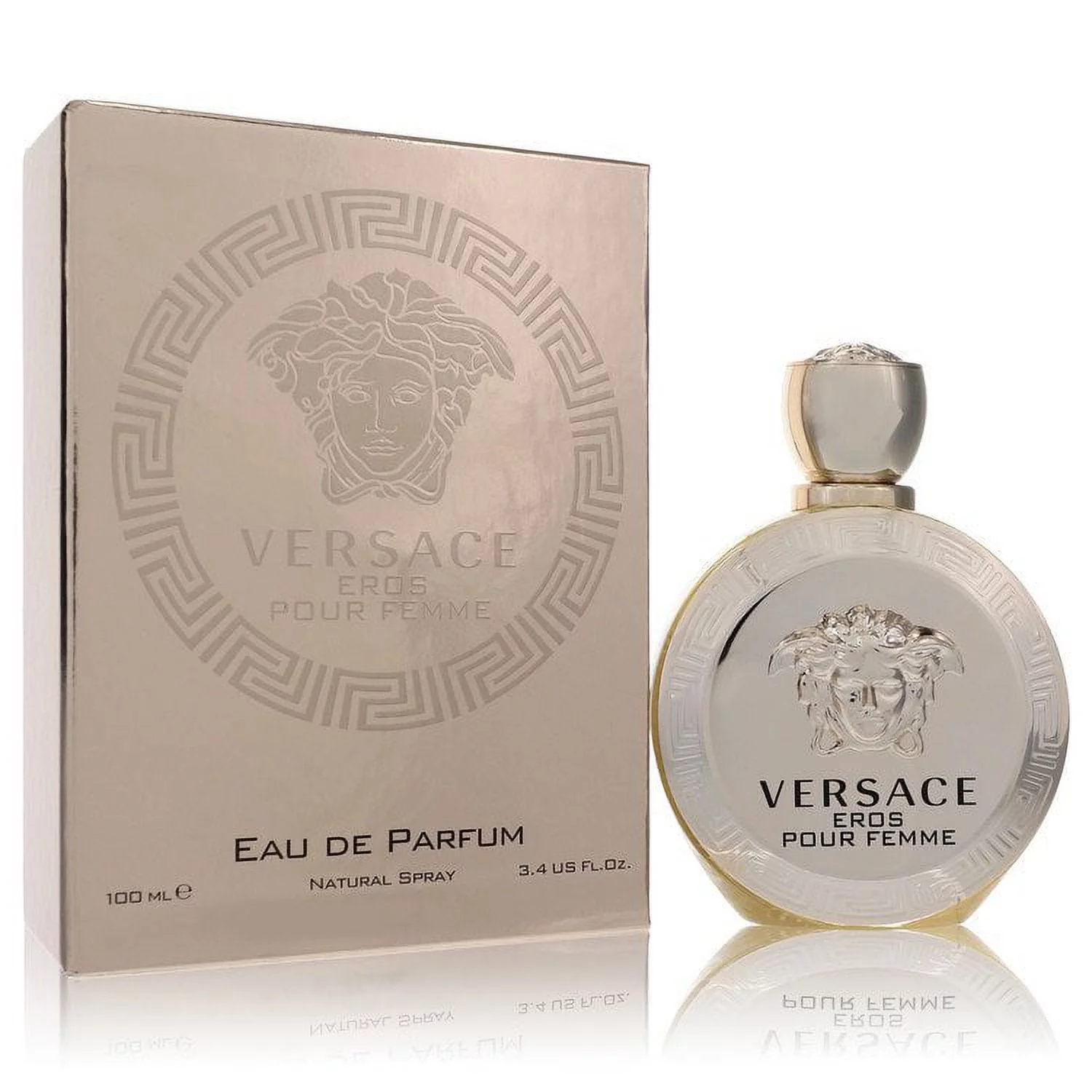 Versace Eros by Versace Eau De Parfum Spray 3.4 oz for Female