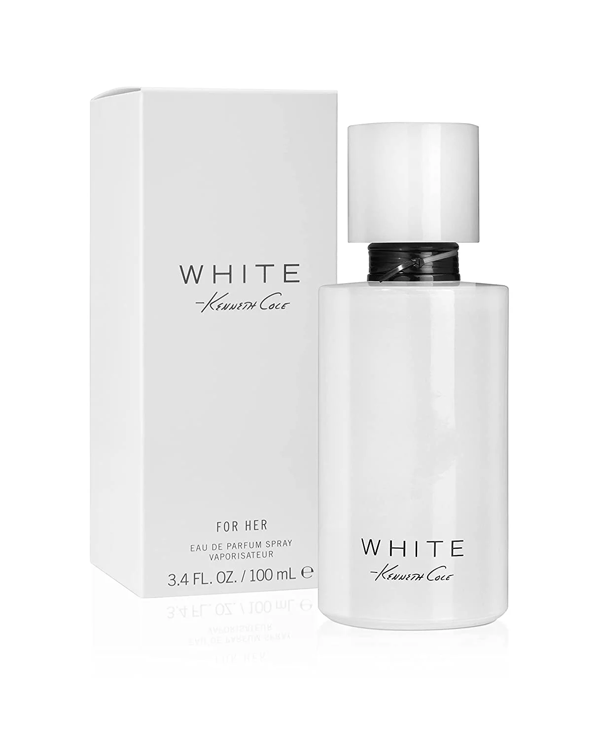 Kenneth Cole White For Her Eau De Parfum Spray, Perfume for Women, 3.4 Oz