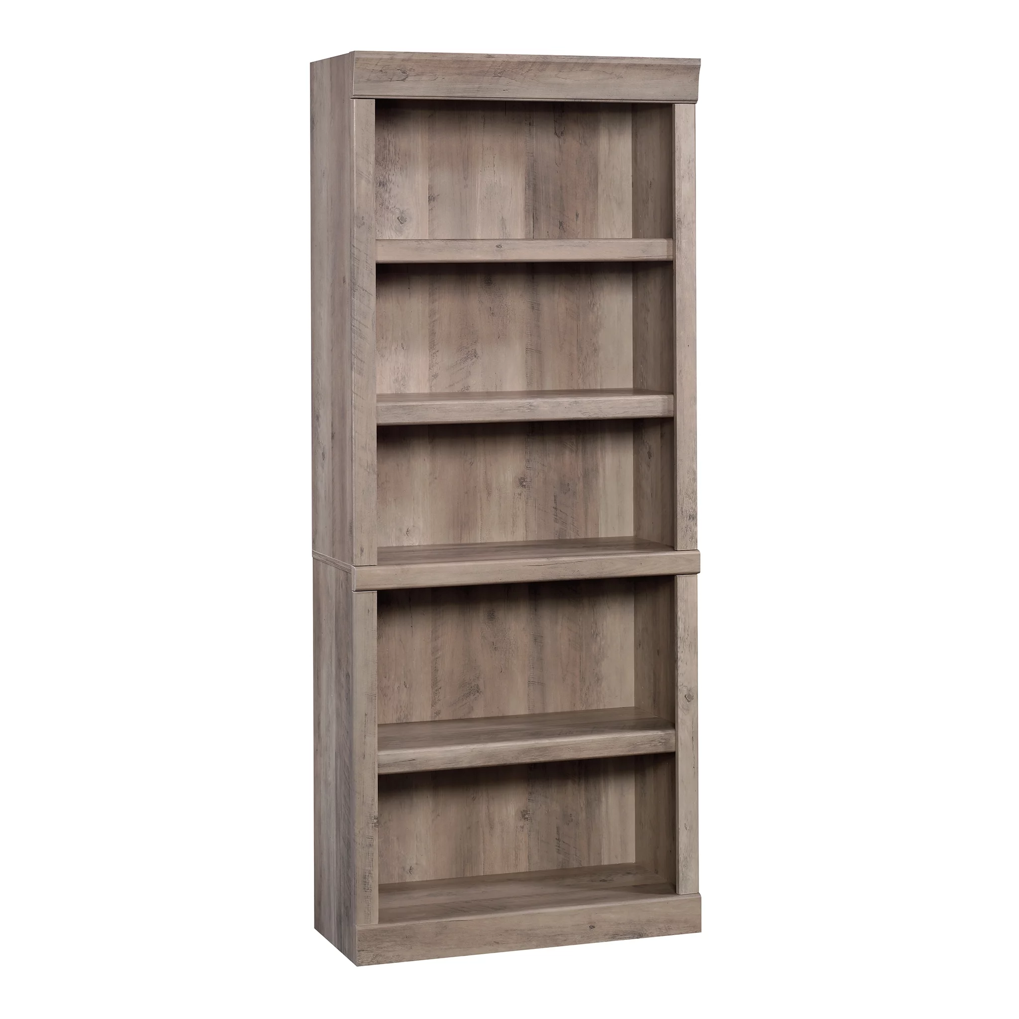 Better Homes & Gardens Glendale 5 Shelf Bookcase, Rustic Gray Finish