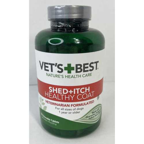 Vet's Best Healthy Coat Shed and Itch Relief Dog Supplements - Pet Supplies online store