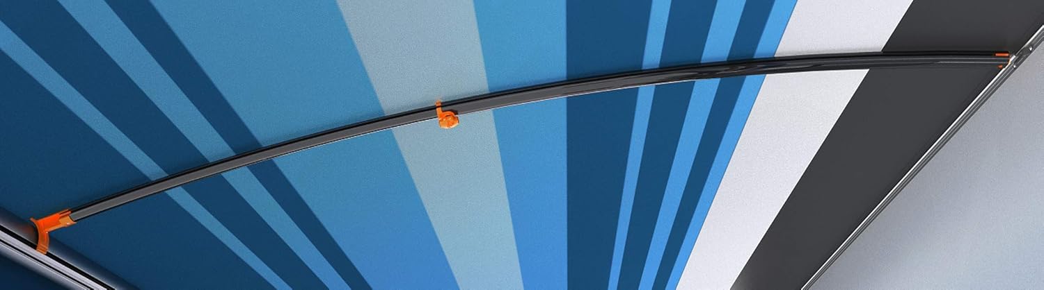 CAREFREE RV Awning Curved Rafter-Black