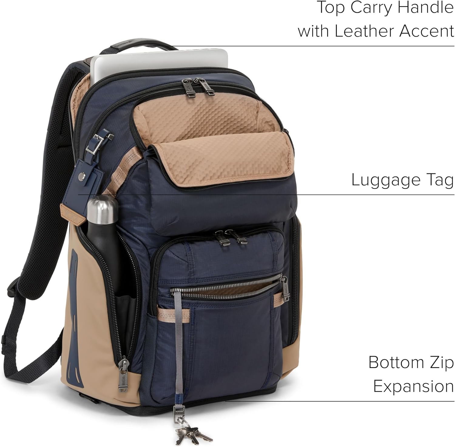 TUMI - Alpha Bravo Nomadic Backpack - Durable Carry On Backpack - 18.8
