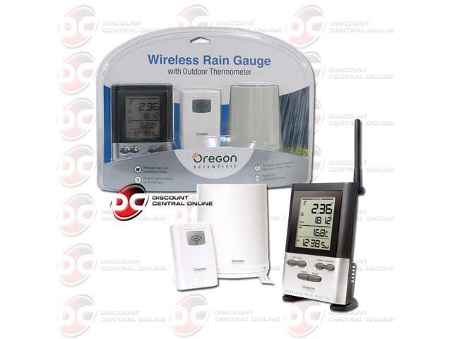 Oregon Scientific Wireless Rain Gauge Weather Station with Remote