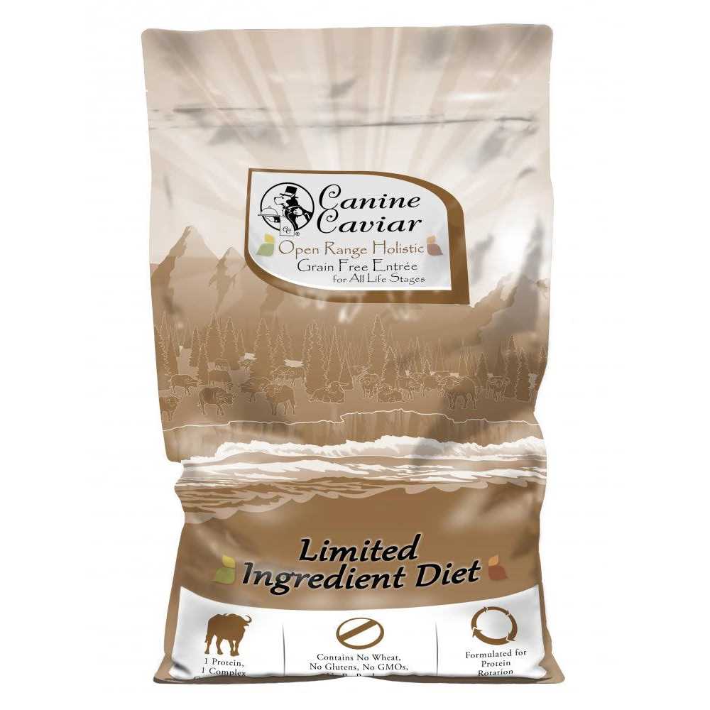 Canine Caviar Open Range Limited Ingredient Alkaline Entree All Life Stages Dry Dog Food - Pet Supplies online store