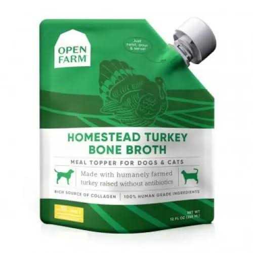 Open Farm Grass-Fed Beef Bone Broth for Dogs & Cats - Pet Supplies online store