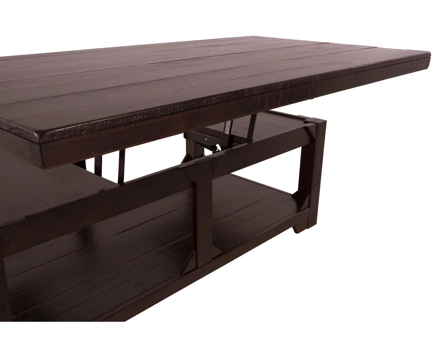Signature Design by Ashley Casual Rogness Coffee Table with Lift Top Rustic Brown