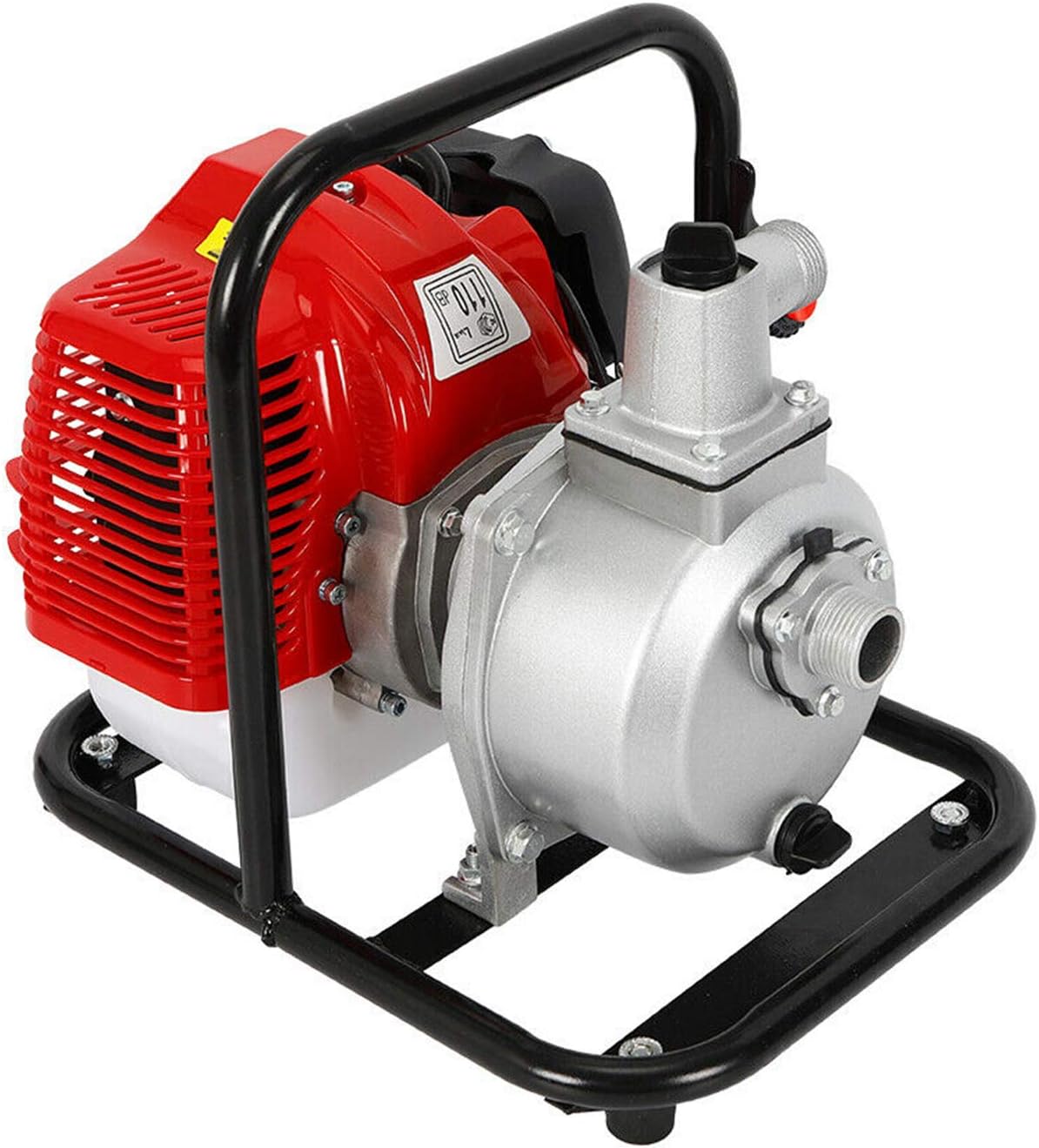 TFCFL Water Transfer Pump Gas, 43CC 1.7HP Petrol Gasoline High Flow High Pressure water Pump Handy Irrigation Pump 2 Stroke Portable Landscaping or Gardening Irrigation
