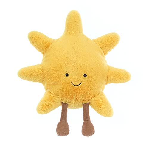 Jellycat Amuseables Sun Stuffed Toy, Medium 12 inches - Sun Plush - Fun Gift Idea