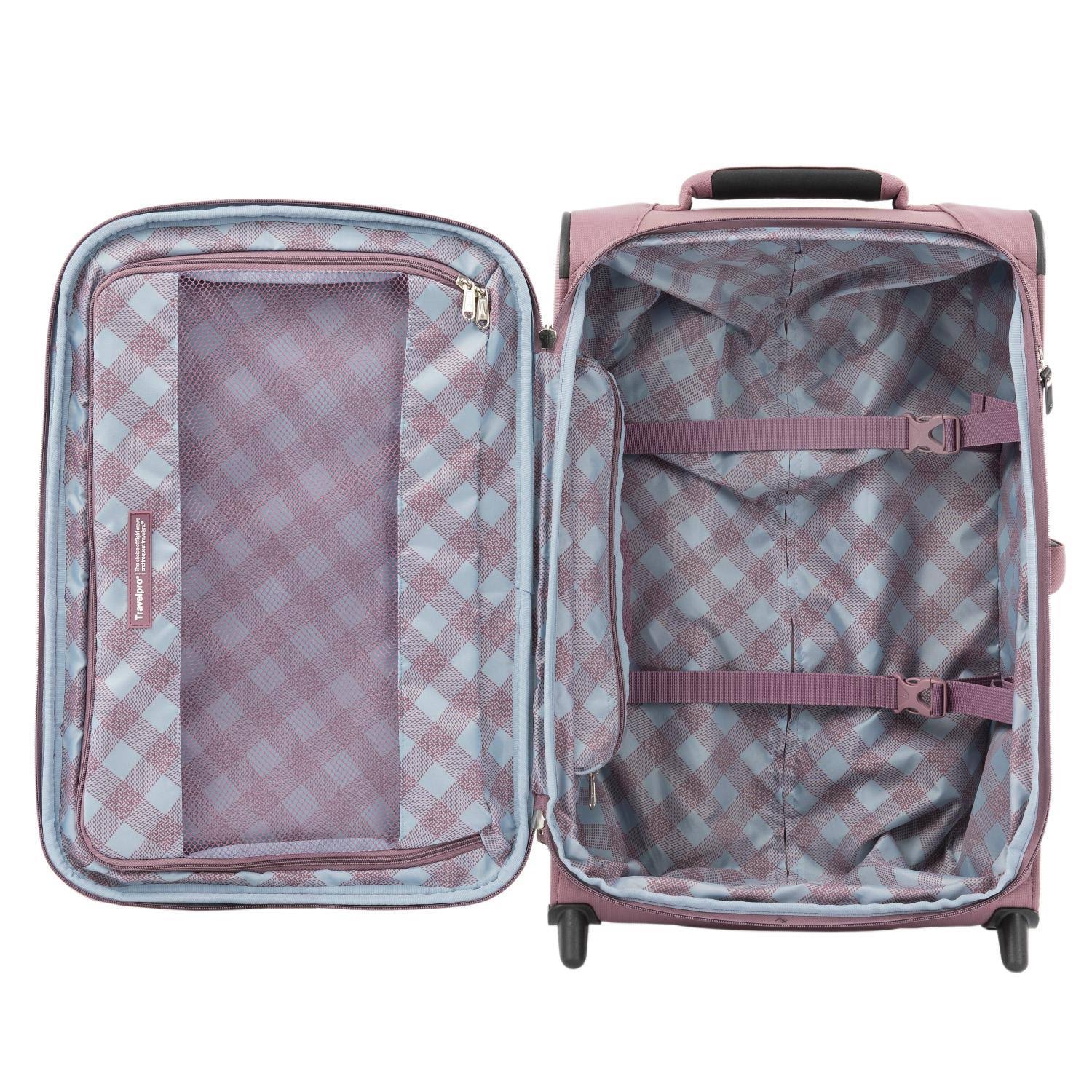 Travelpro Maxlite 5 22x22 Expandable Carry-On Rollaboard, Dusty Rose