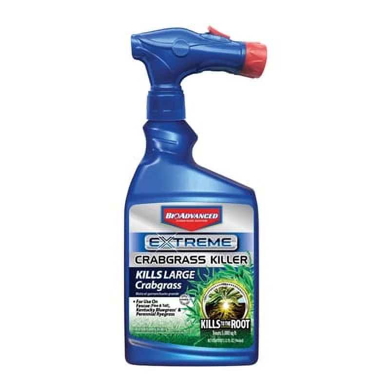 BioAdvanced 704119A Crabgrass Killer RTS Hose-End Concentrate, 32 oz