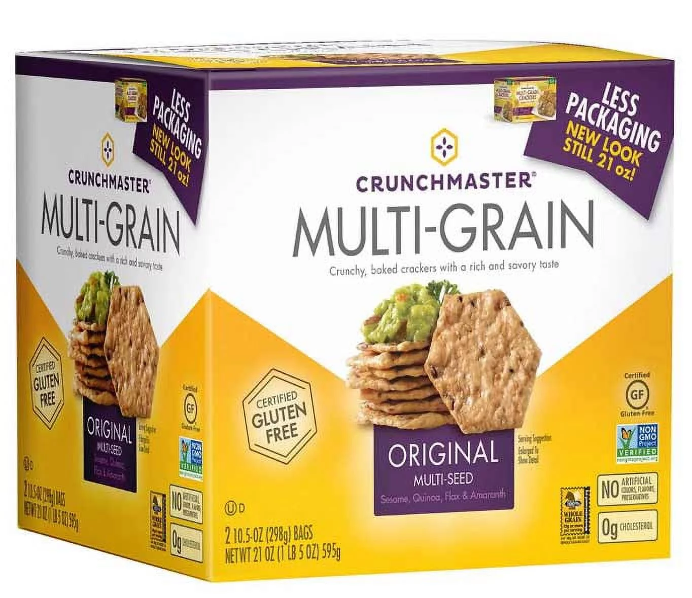 Crunchmaster Multi-Grain Crackers 21 oz.