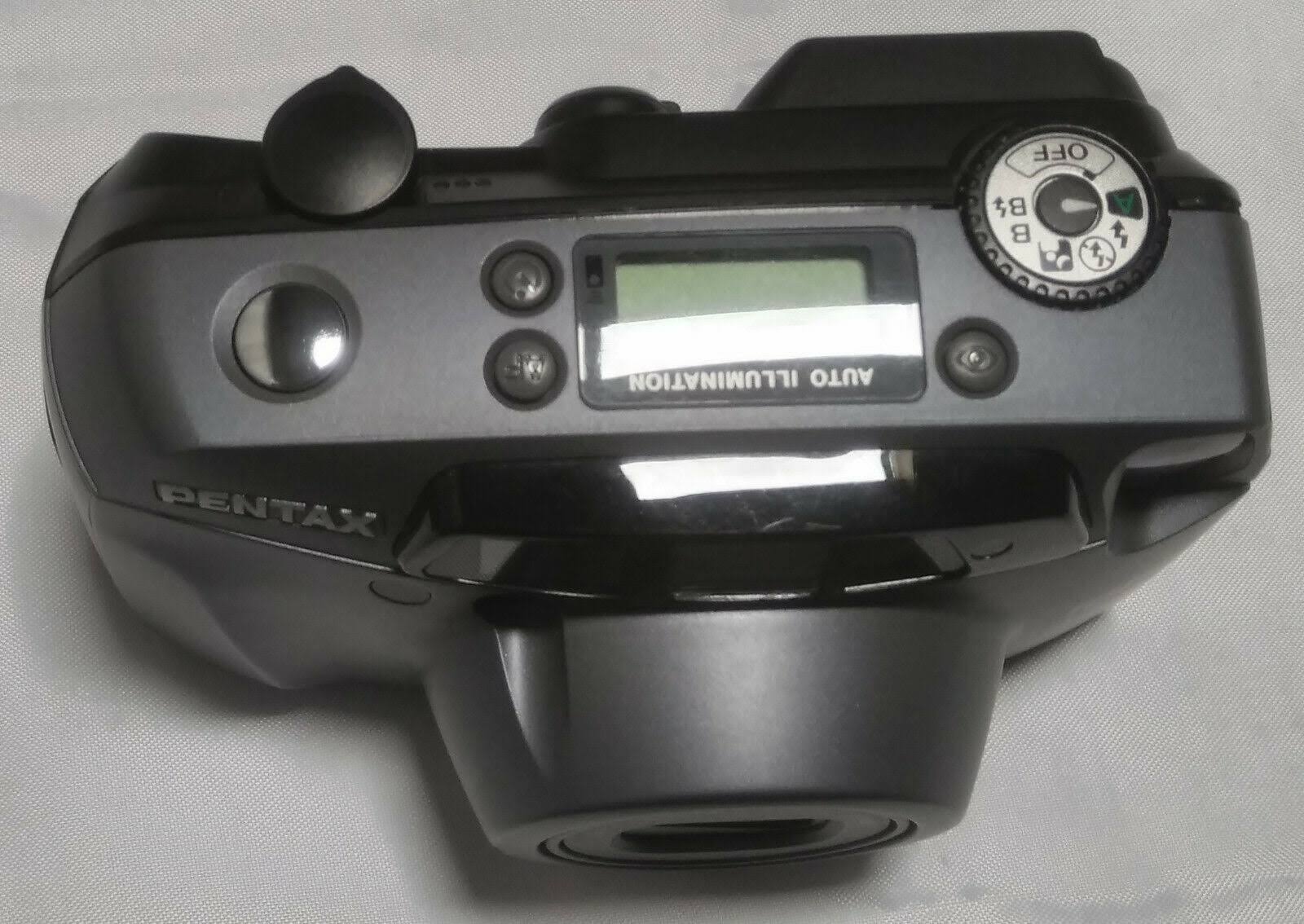 Pentax IQZoom 160 35mm Point u0026 Shoot Film Camera