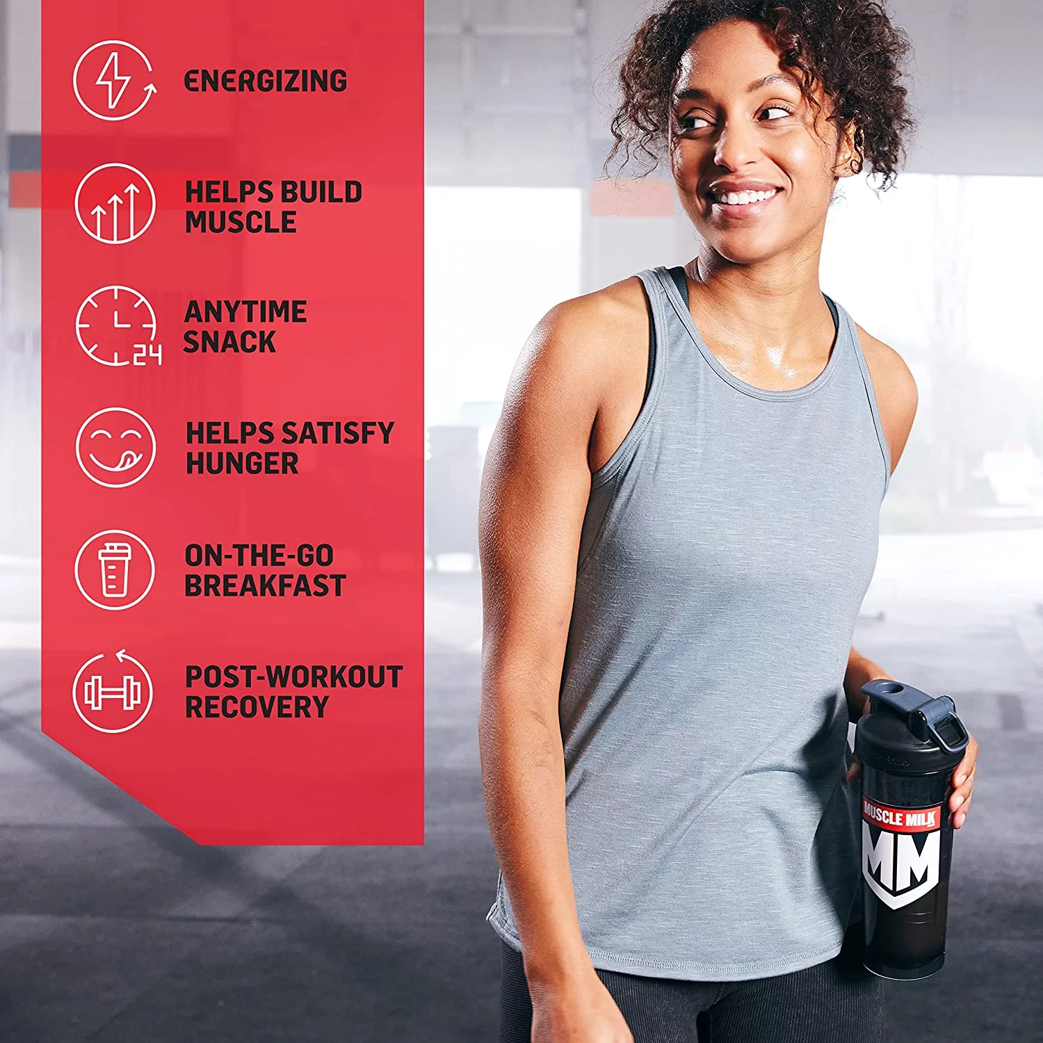 Muscle Milk 100% Whey Protein Powder, Vanilla, 5 Pound, 66 Servings, 25g Protein