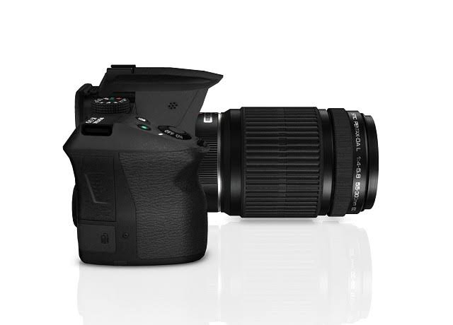 Pentax K-30 16.3 MP Digital SLR Camera - Black - DA L 18-55mm and 55-300mm Lenses