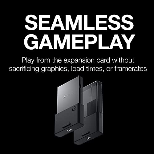 Seagate Storage Expansion Card for Xbox Series X|S 1TB Solid State Drive - NVMe SSD (STJR1000400) (Renewed)
