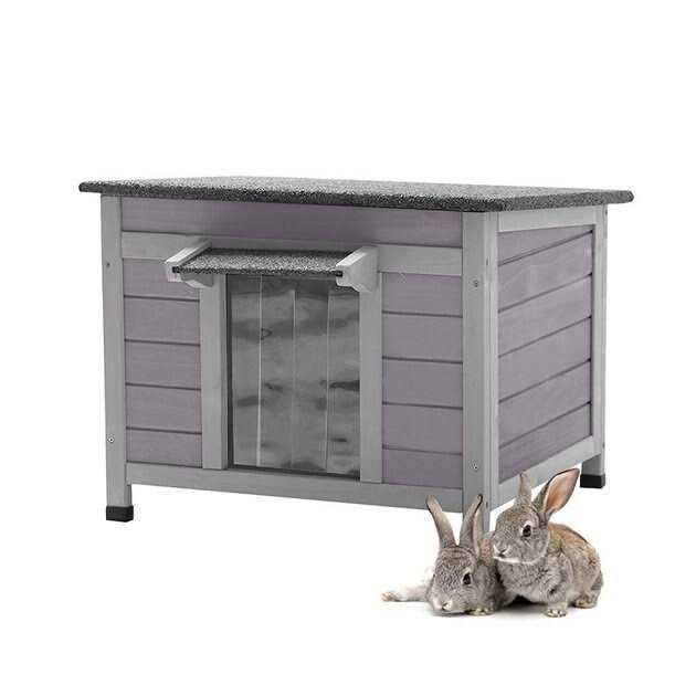 Aivituvin Large Indoor Rabbit Hutch with Pull out Tray - Pet Supplies online store