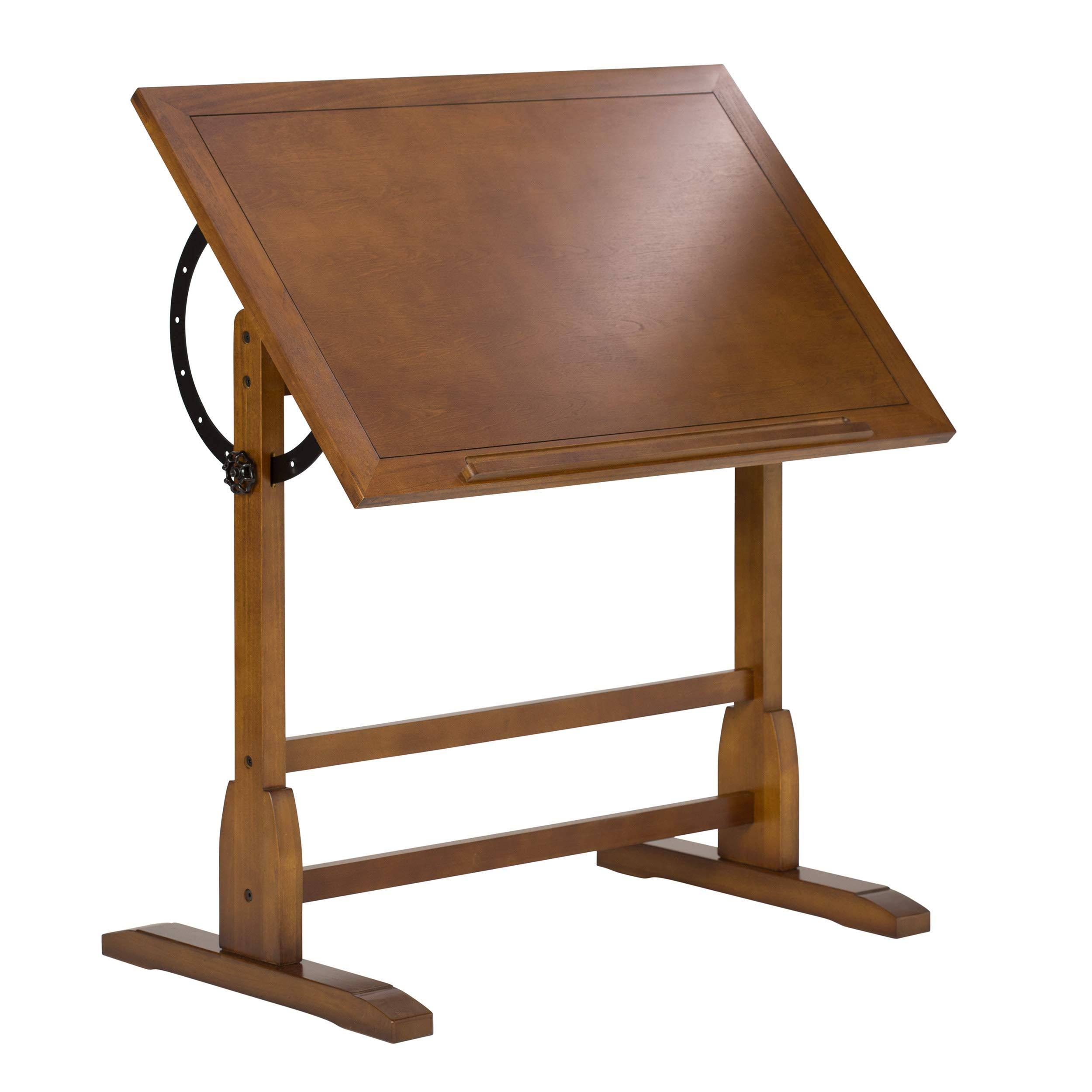 Studio Designs Vintage Drafting Table, Rustic Oak