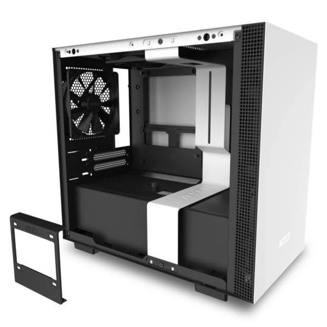 Nzxt H210 - Mini-ITX PC Gaming Case - Front I/O USB Type-C Port - Tempered Glass Side Panel - Cable Management System - Water-Co
