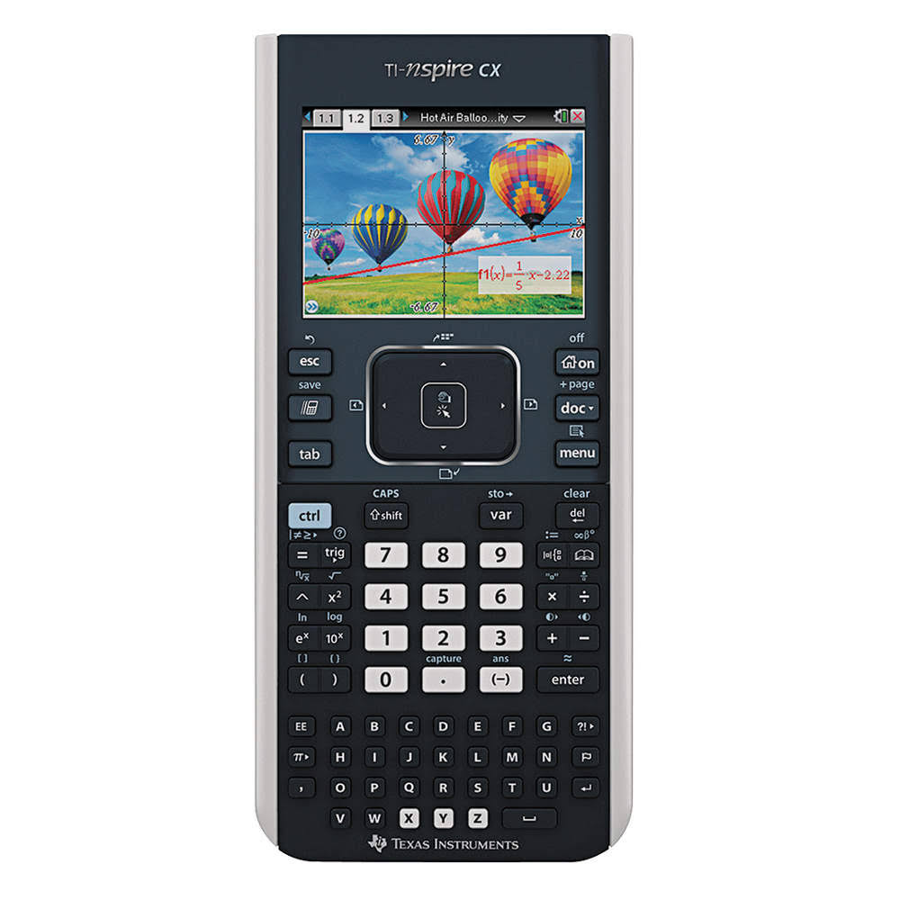 Texas Instruments TI-Nspire CX Graphing Calculator - Black