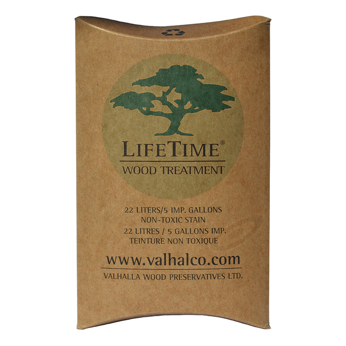 5 gal Valhalla Wood Preservatives 00002 LifeTime Wood Treatment -