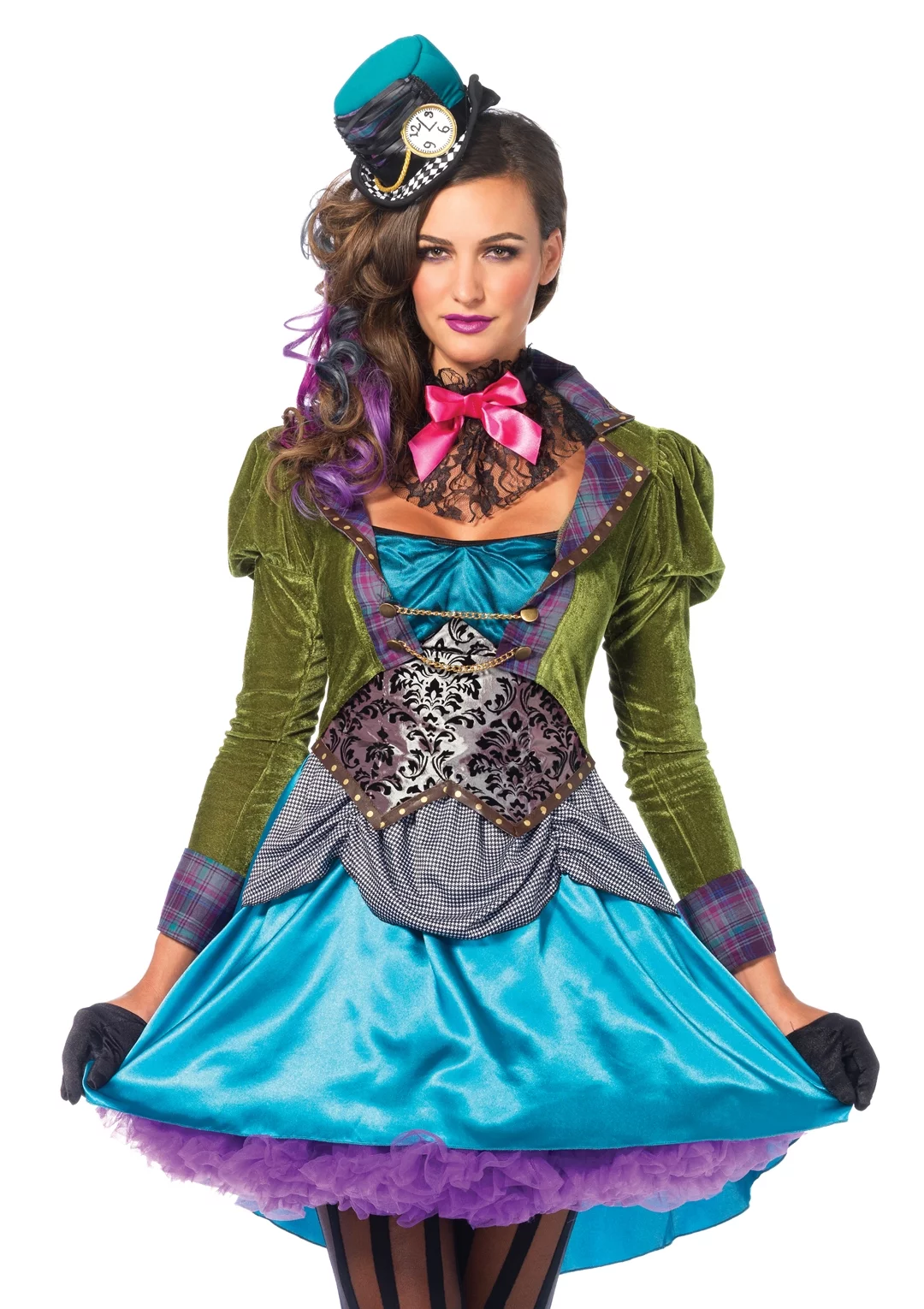 Leg Avenue Women's Deluxe Mad Hatter Costume
