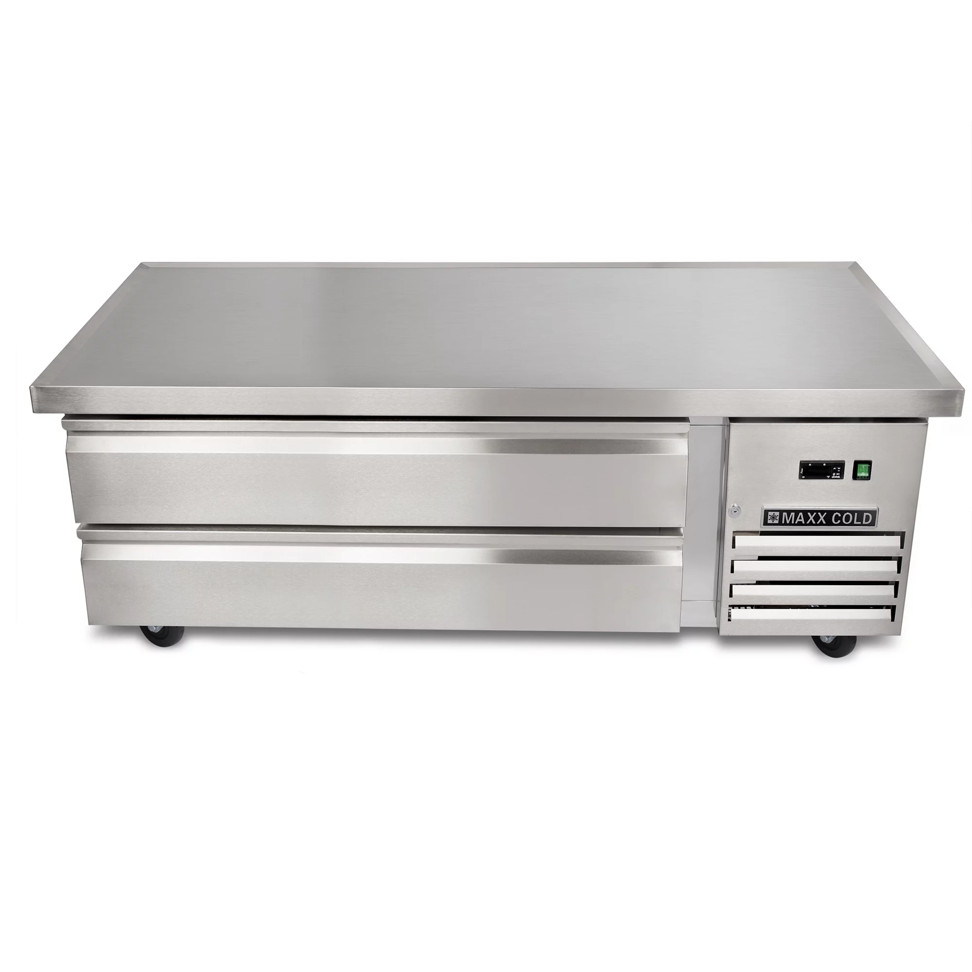 Maxx Cold Two-Drawer Refrigerated Chef Base, 62