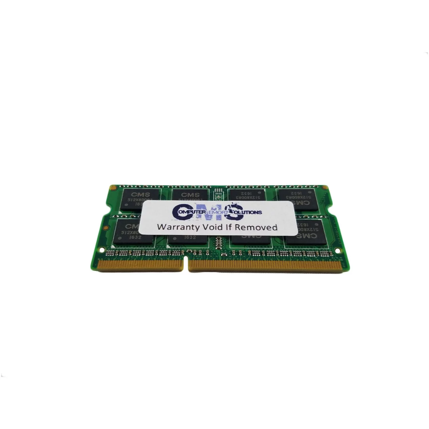 CMS 8GB (1X8GB) DDR3 12800 1600MHz NON ECC SODIMM Memory Ram Compatible with Apple Macbook Pro 