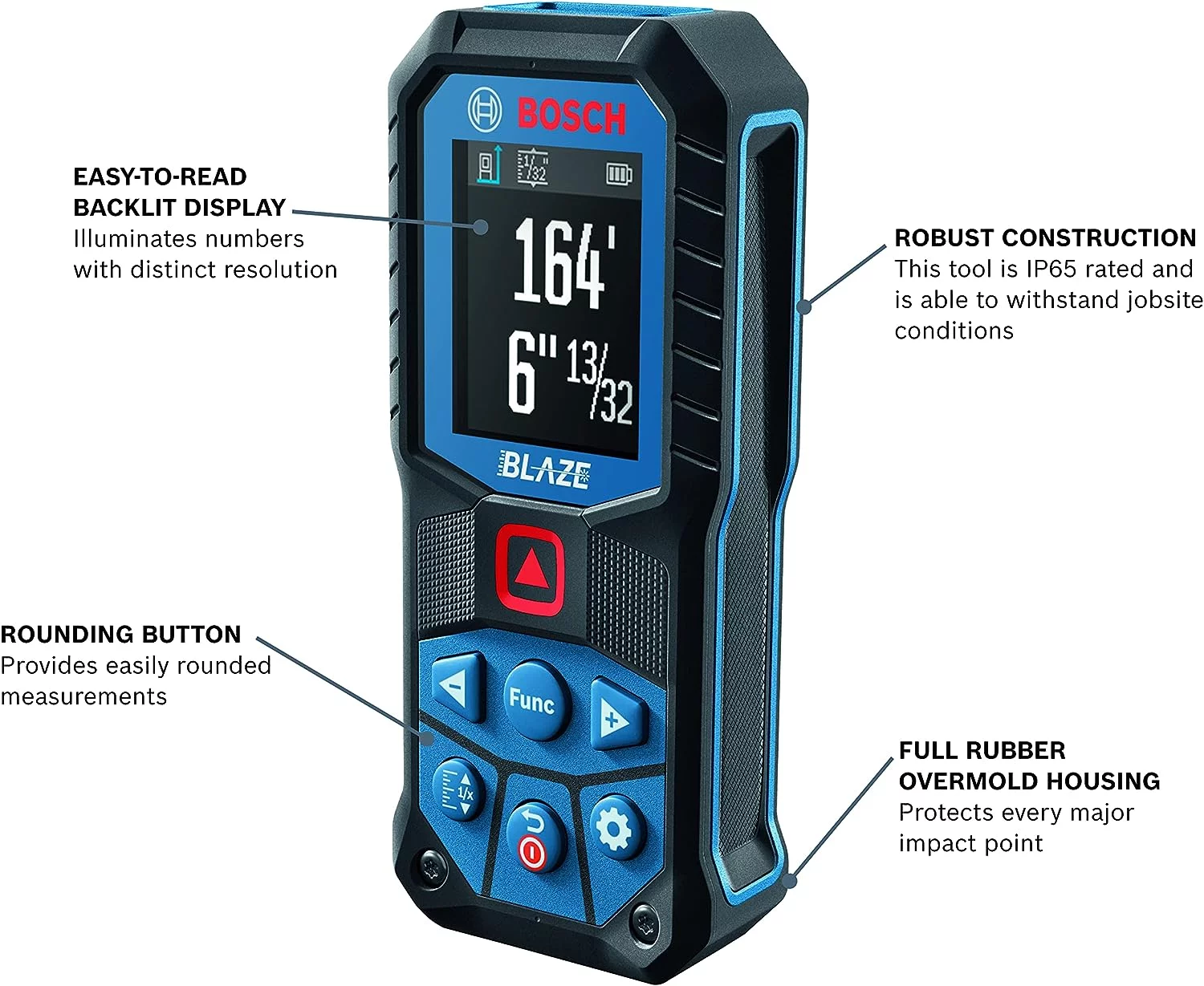 BOSCH GLM165-22 Blaze™ 165 Ft. Laser Measure