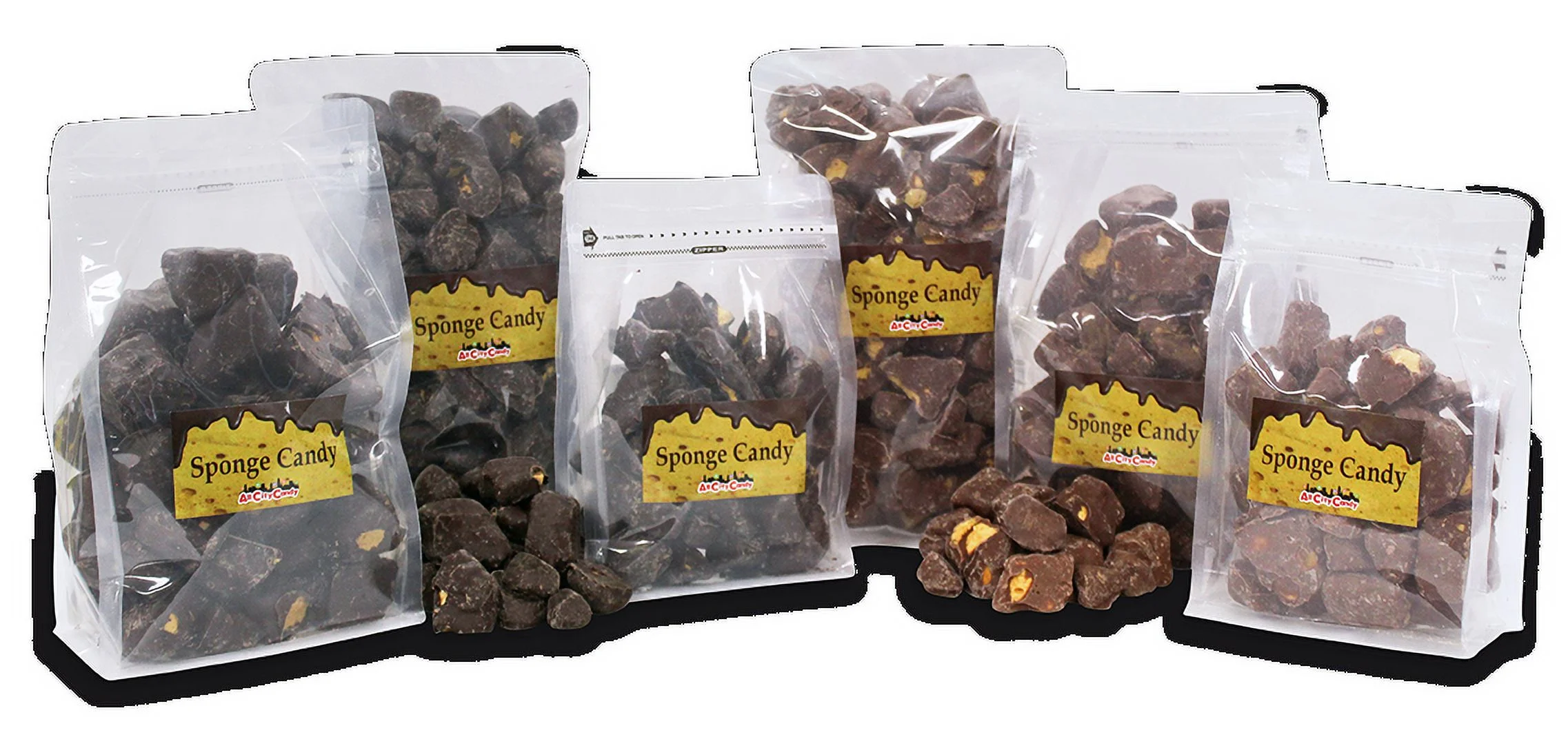 Milk Chocolate Sponge Candy Bulk Bags