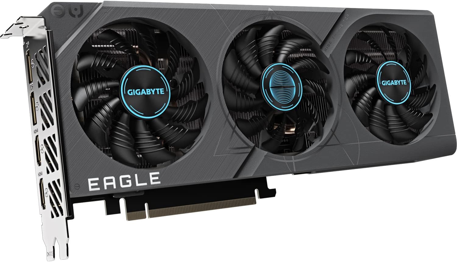 Gigabyte GeForce RTX 4060 TI EAGLE Graphics Card - 8GB GDDR6 18Gbps 128bit, PCI-E 4.0, 2X DisplayPort 1.4, 2X HDMI 2.1a, NVIDIA DLSS 3, Supports 4K, Ada Lovelace Arch, GV-N406TEAGLE-8GD