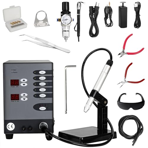 Pulse Arc Welder Permanent Jewelry - Orion Jewelry Welder,110v Permanent Jewelry Welder Kit,100a Welder for Permanent Jewelry