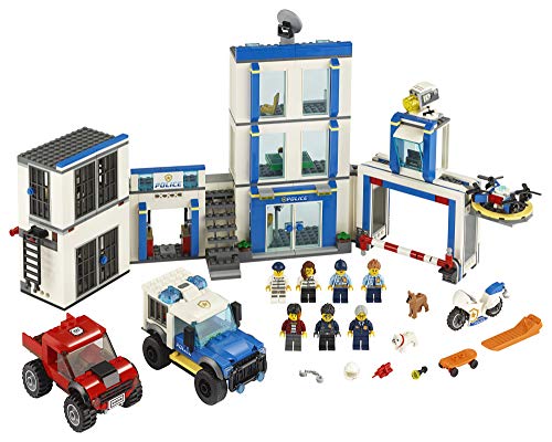 LEGO City Police Station 60246 Police Toy, Fun Building Set for Kids, New 2020 (743 Pieces)