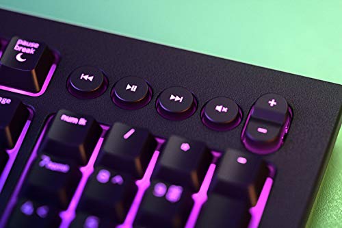 Razer Cynosa Chroma Gaming Keyboard: Individually Backlit RGB Keys - Spill-Resistant Design - Programmable Macro Functionality - Quiet & Cushioned