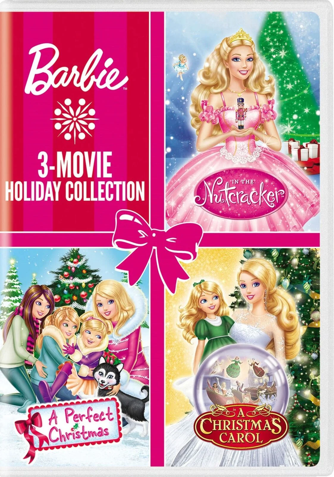 Barbie 3-movie Holiday Collection DVD Kelly Sheridan NEW