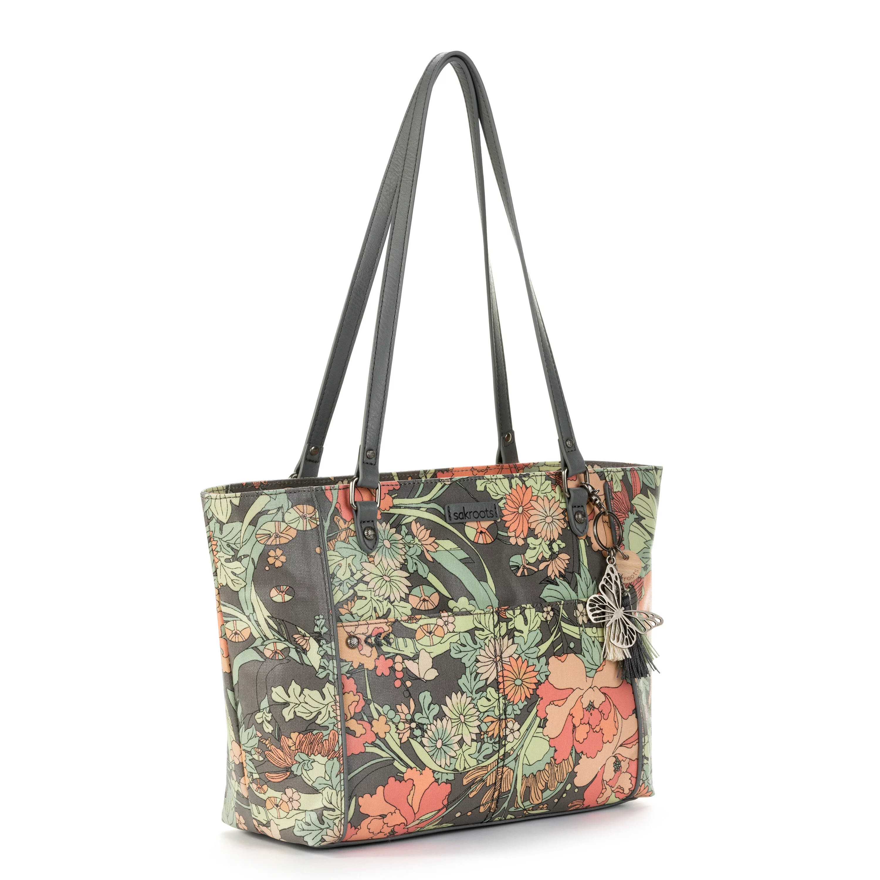 Sakroots Artist Circle Metro Tote , Cotton Coated Canvas