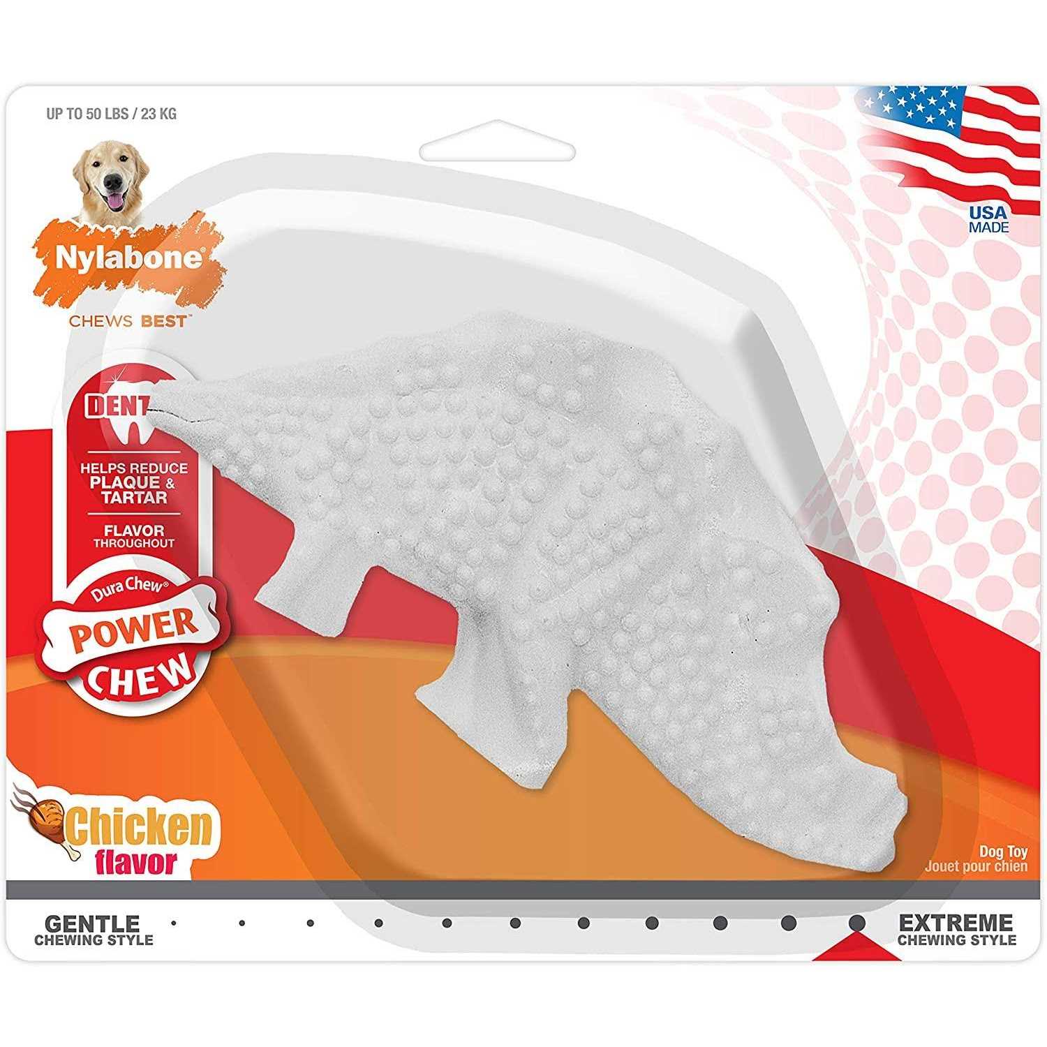 Nylabone Dental Dinosaur Dog Chew - Pet Supplies online store