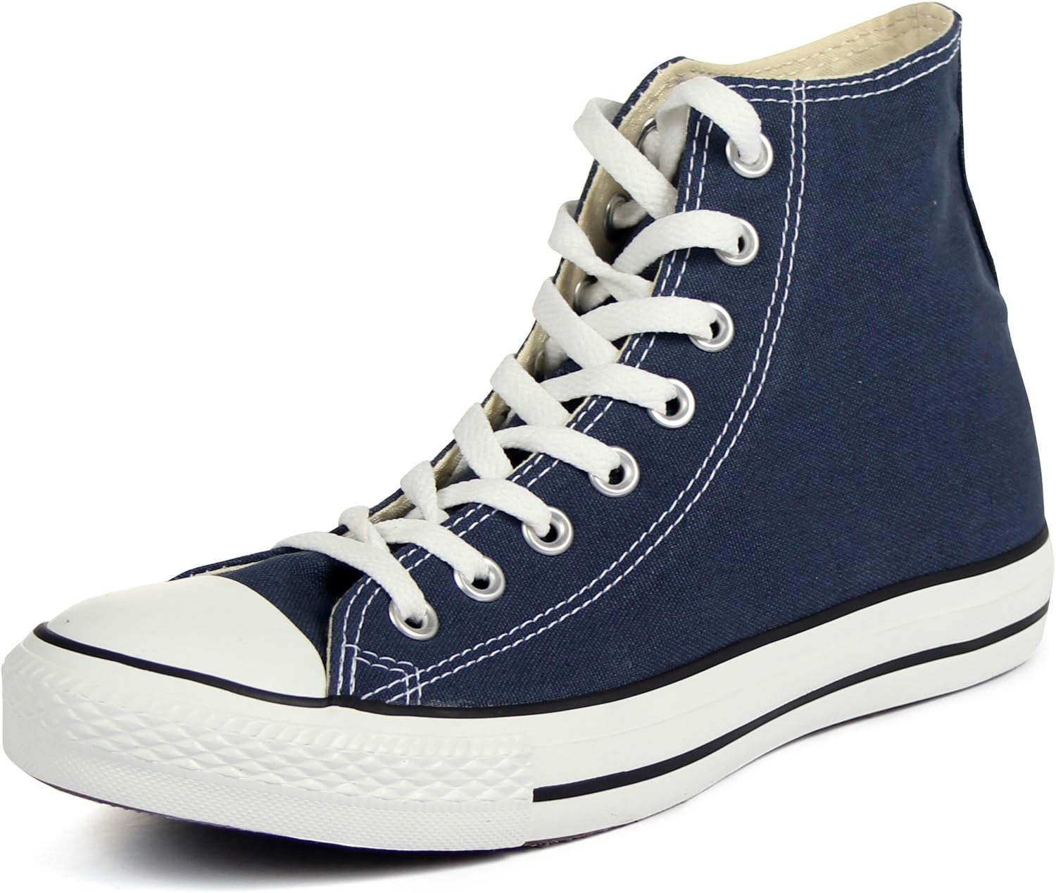 Converse Chuck Taylor All Star High Top Sneakers (12 B(M) US Women / 10 D(M) US Men, Navy)