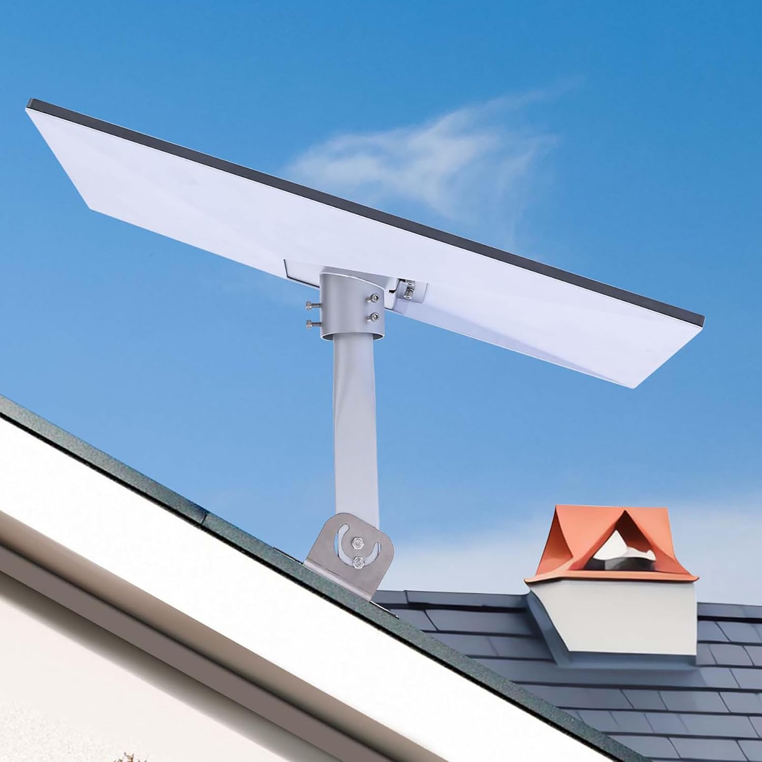 Starlink Gen 3 Mounting Kit, Adjustable Starlink V3 Roof Mount, Starlink Wall Mount Starlink Gen3 Pole Mount, Starlink Gen3 Pipe Adapter for Starlink Gen3 andV3 Standard Antennas, Long Arm Mount