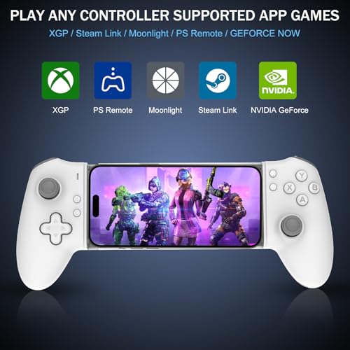 G-STORY Mobile Gaming Controller USB-C Wired&Bluetooth for Android,Dual Hall Joysticks&Ergonomic Design | Plug-and-Play Stream PC,Xbox,PS,Cloud Console Gaming android game controller (Midnight)