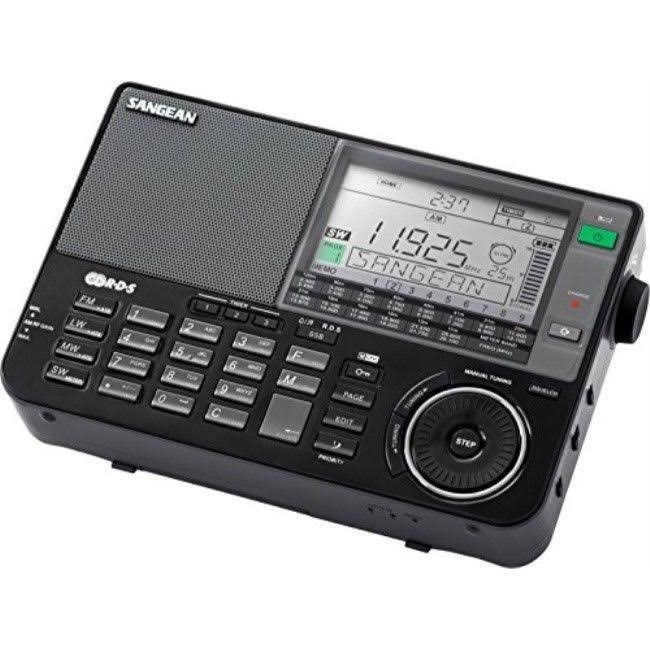 Sangean ATS-909X BK AM/FM/LW/SW World Band Receiver - Black