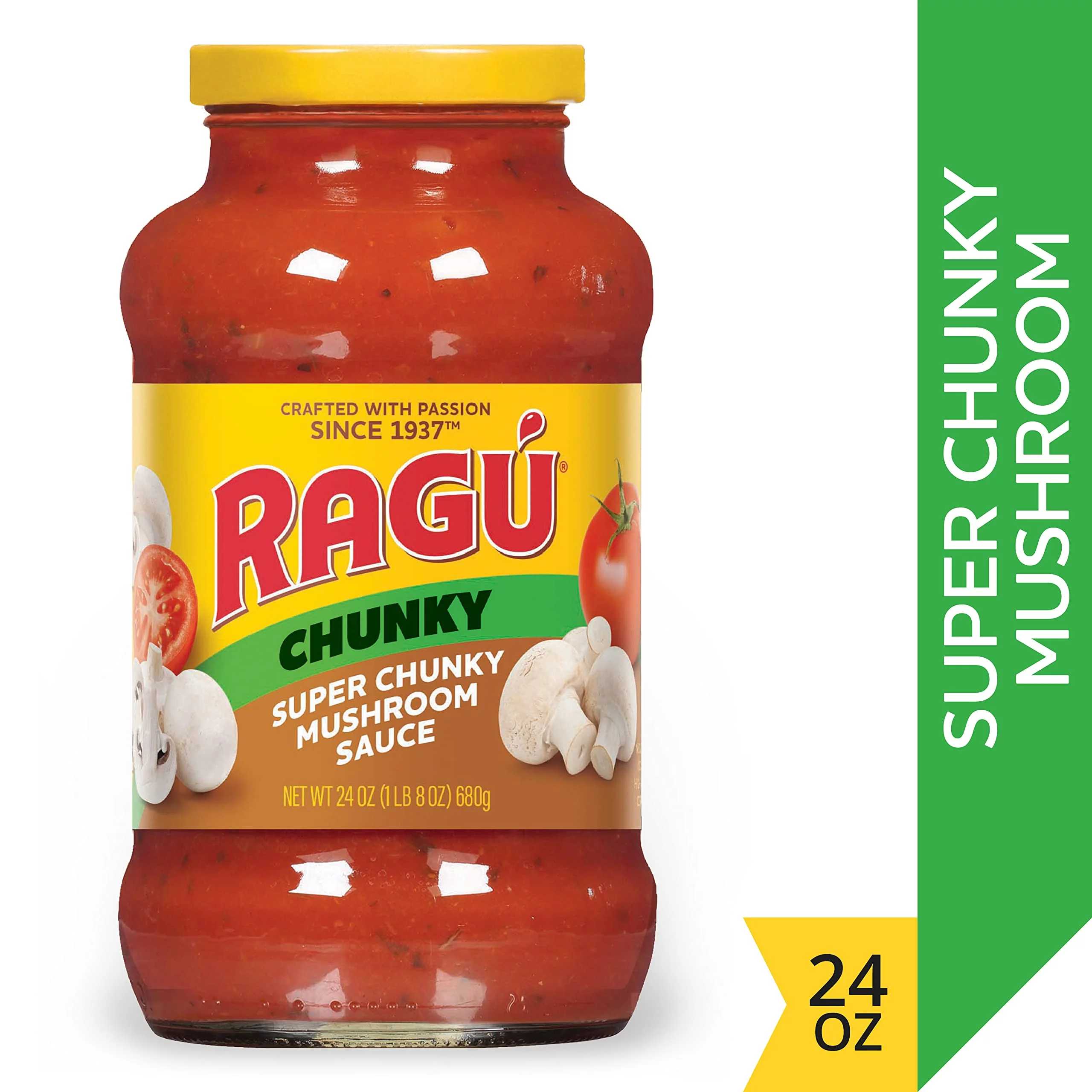Ragu Super Chunky Mushroom Pasta Sauce, 680G
