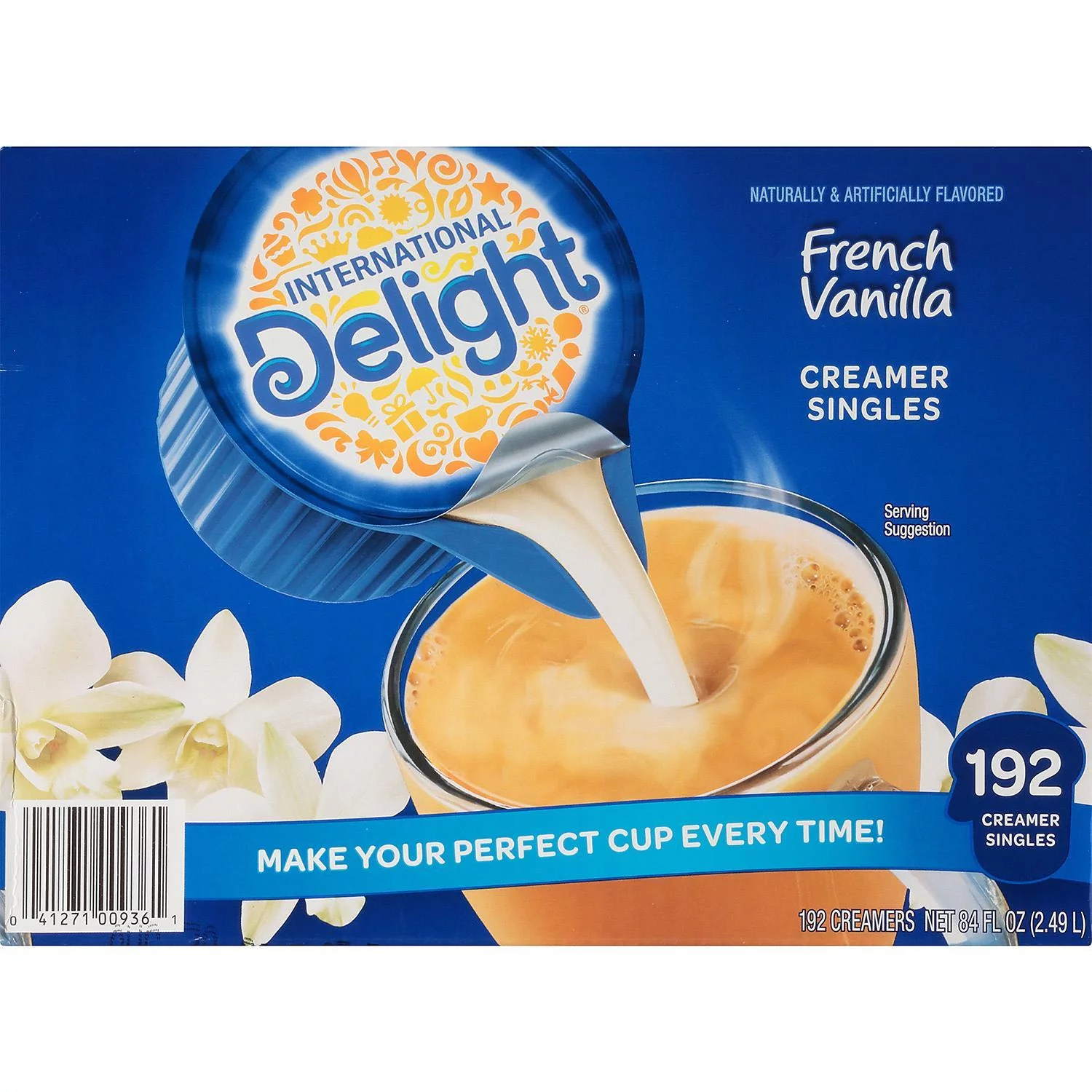 International Delight French Vanilla Creamer Liquid  192 Ct.