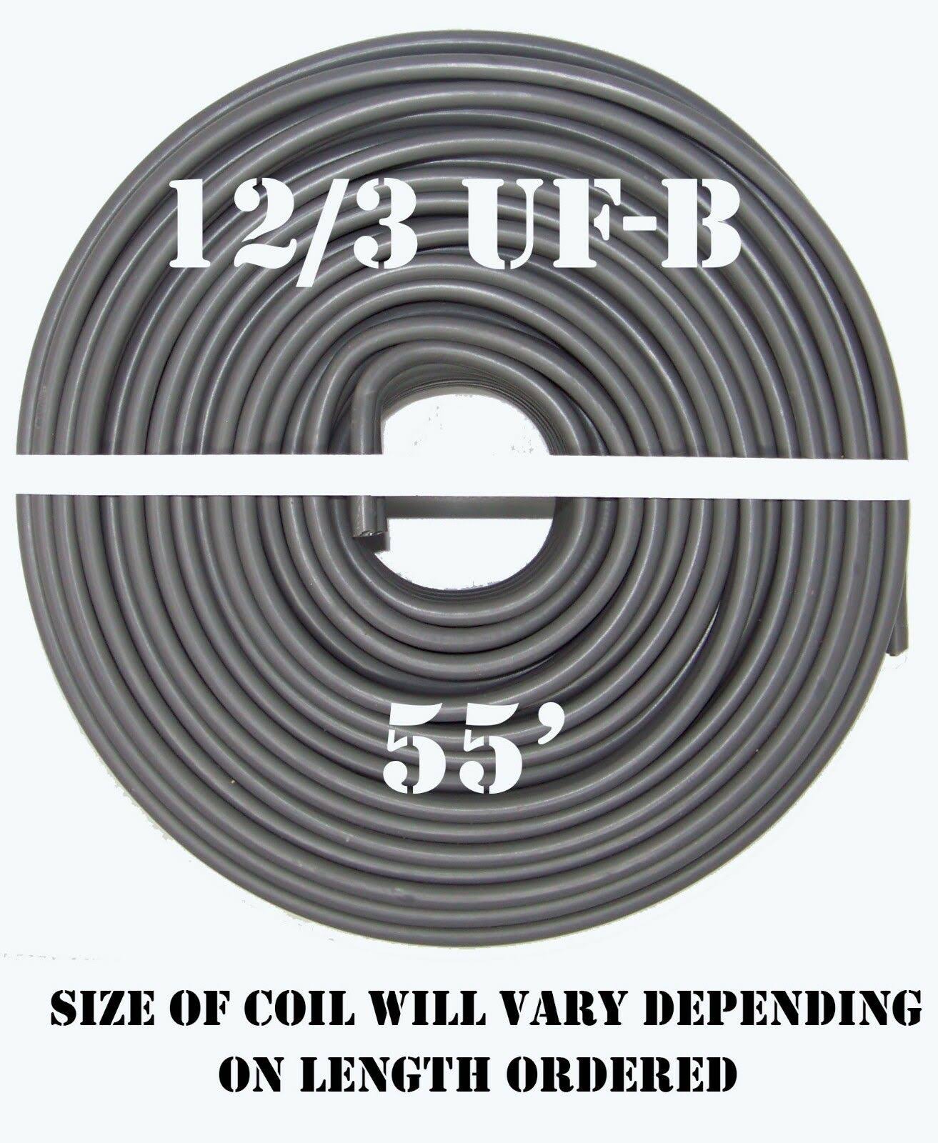 12/3 UF-B x 55& Southwire Underground Feeder Cable
