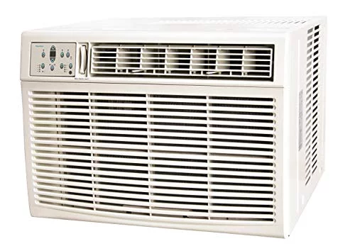 Keystone 25,000/24,700 BTU 230V Window/Wall Air Conditioner with 16,000 BTU Supplemental Heat Capability