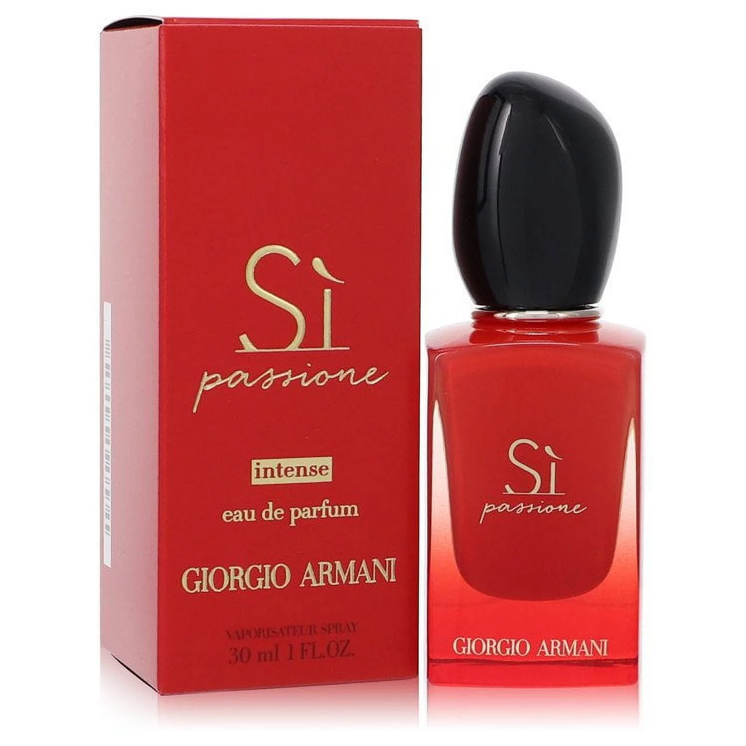 Armani Si Passione Intense by Giorgio Armani Eau De Parfum Spray -01 oz