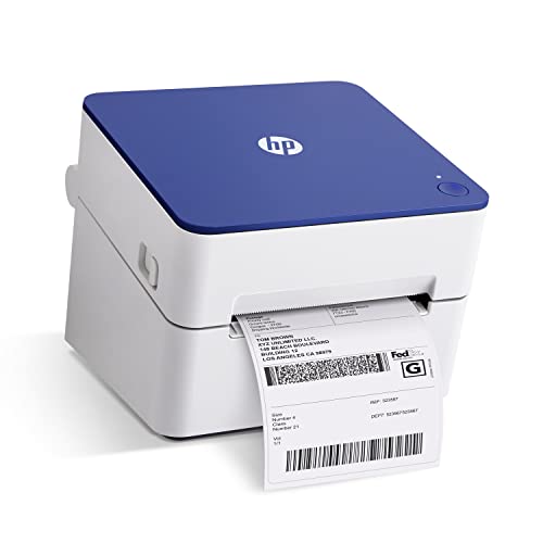 HP Shipping Label Printer, 4x6 Commercial Grade Direct Thermal, Compact & Easy-to-use, High-Speed 203 DPI Printer, Barcode Printer, Compatible with Amazon, UPS, Shopify, Etsy, Ebay, ShipStation & More