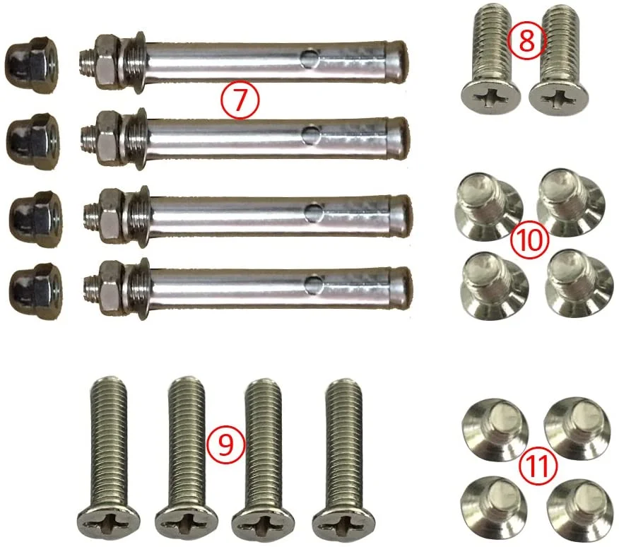 Ninetonine Alumimum Microwave Oven Wall Mount Double Deck Shelf With Hooks